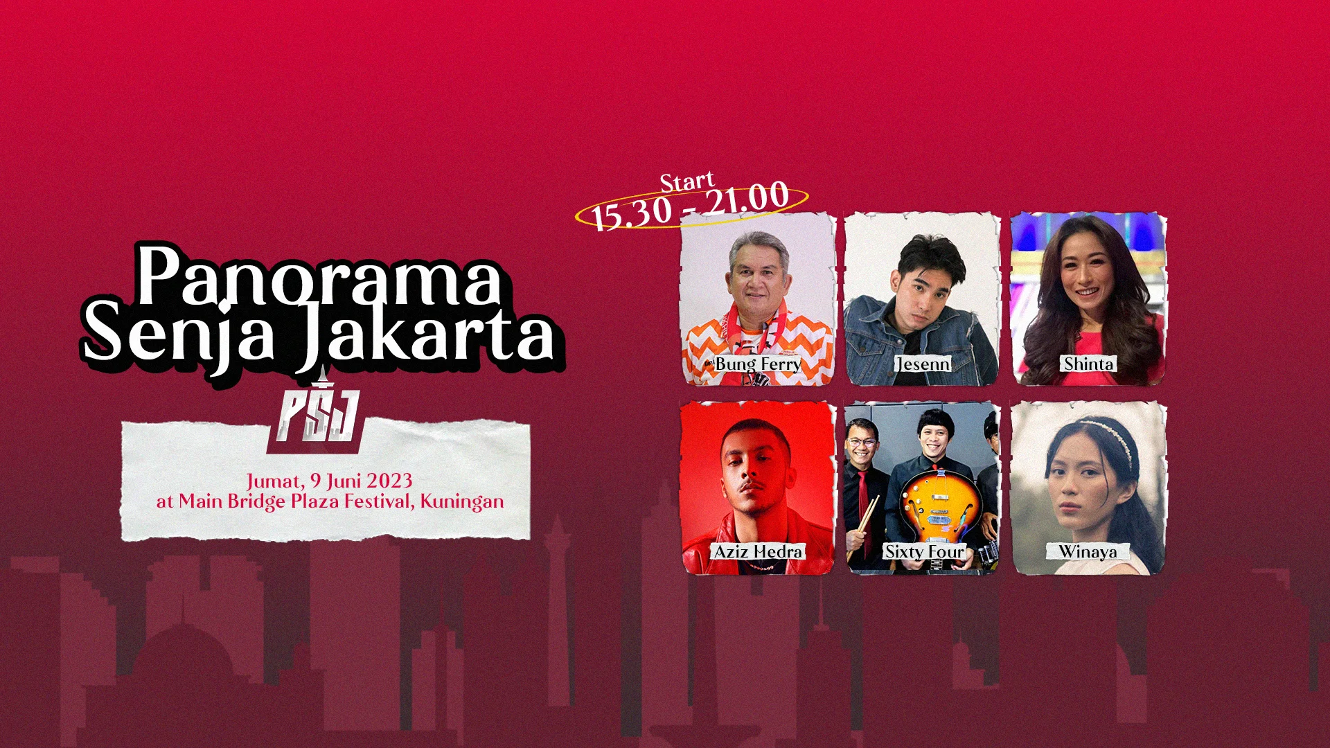 AYO JAK SERU-SERUAN BARENG DI PANORAMA SENJA JAKARTA (PSJ)!