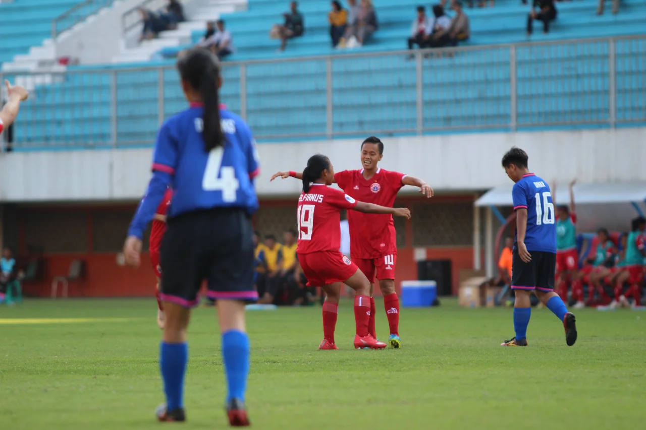 PERSIJA RAIH KEMENANGAN PERDANA DI LIGA 1 PUTRI 2019