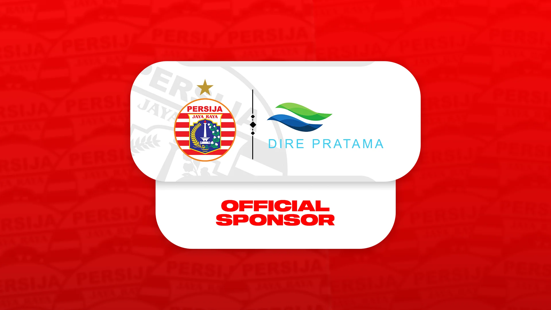 DIRE PRATAMA SPONSOR PERSIJA DI PIALA PRESIDEN 2022
