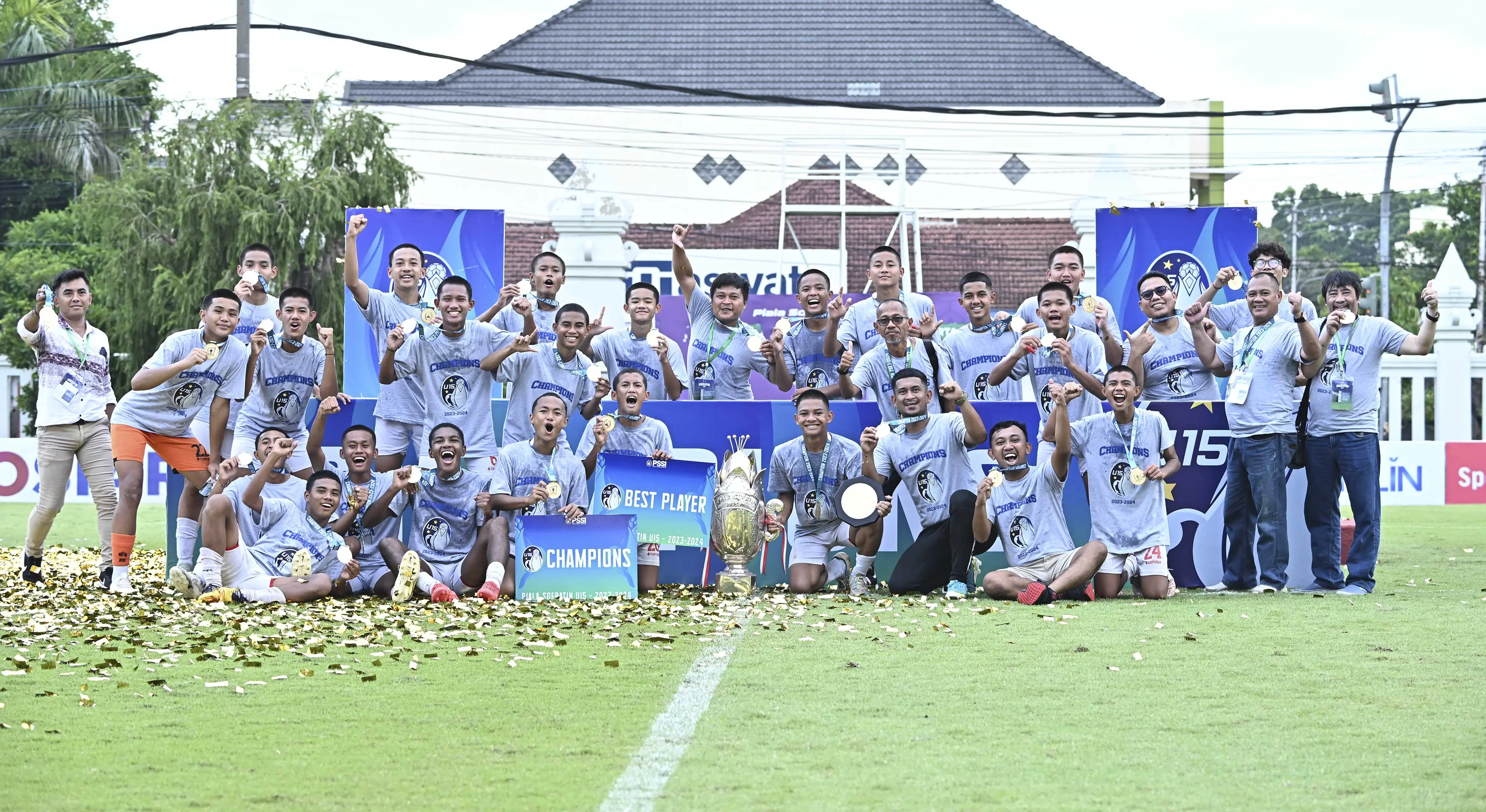 PERSIJA MUDA SUKSES JUARA PIALA SOERATIN U-15