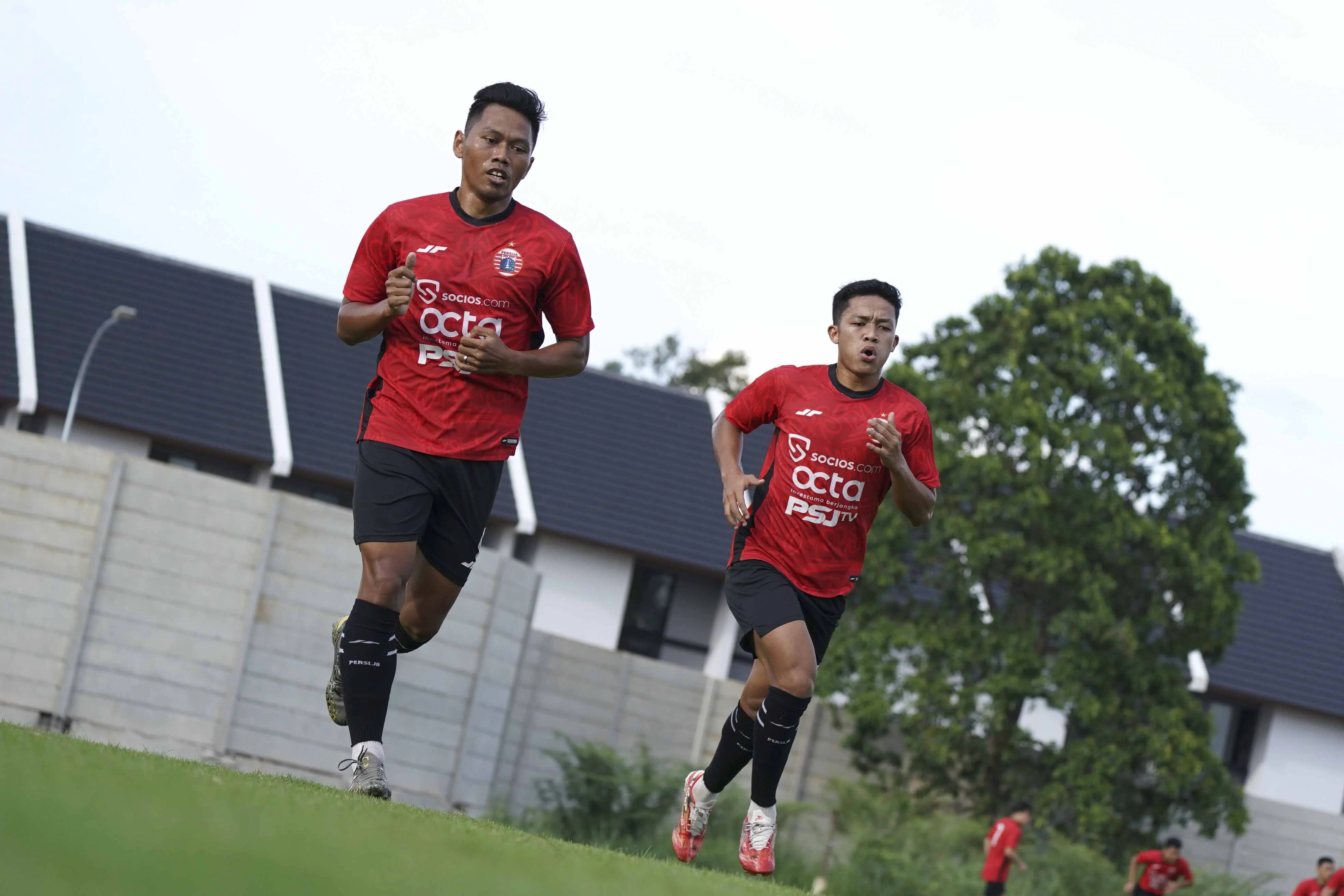 MENU LATIHAN PERSIJA SUDAH MULAI BERVARIASI