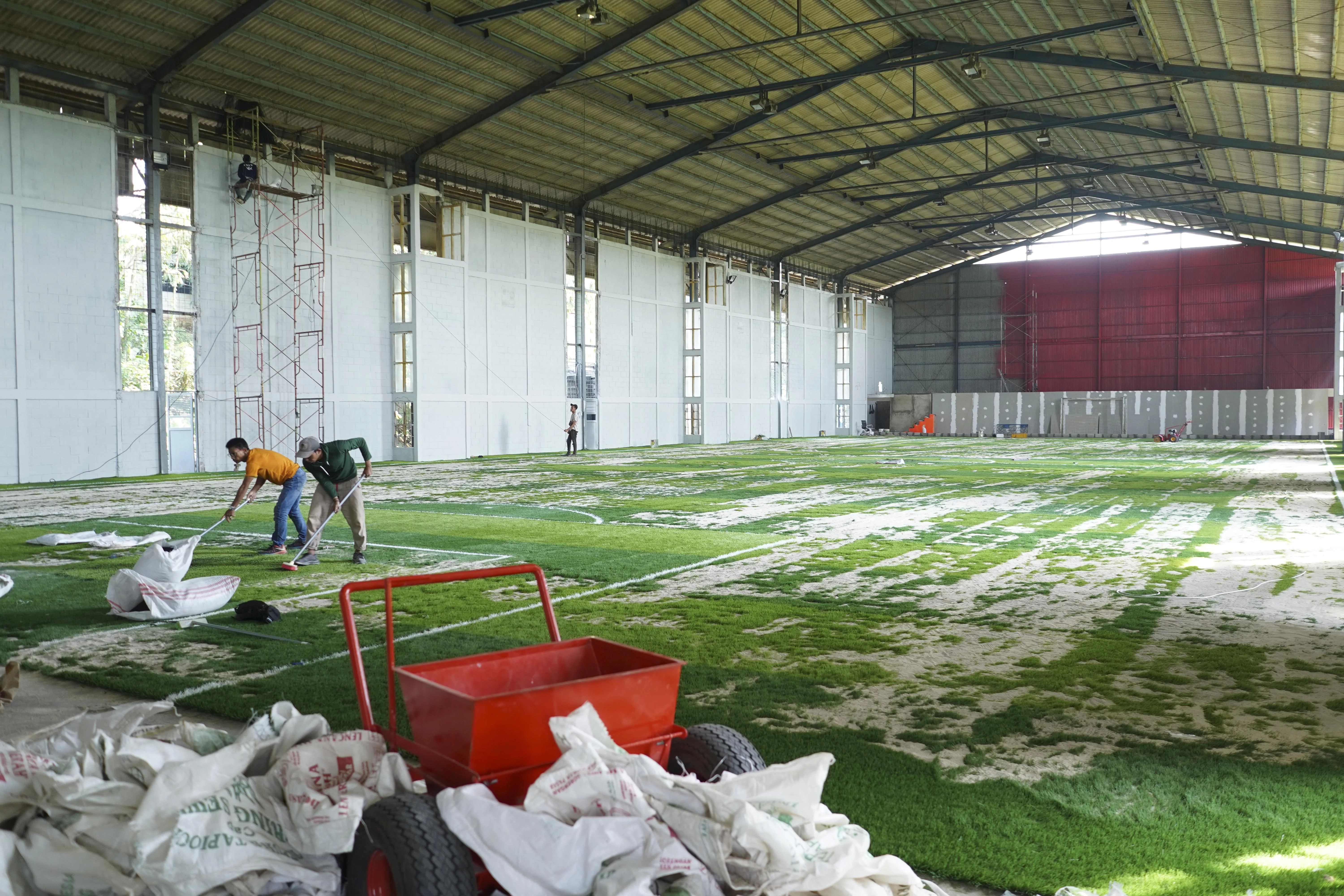 PROGRES PEMBANGUNAN PERSIJA CAMP