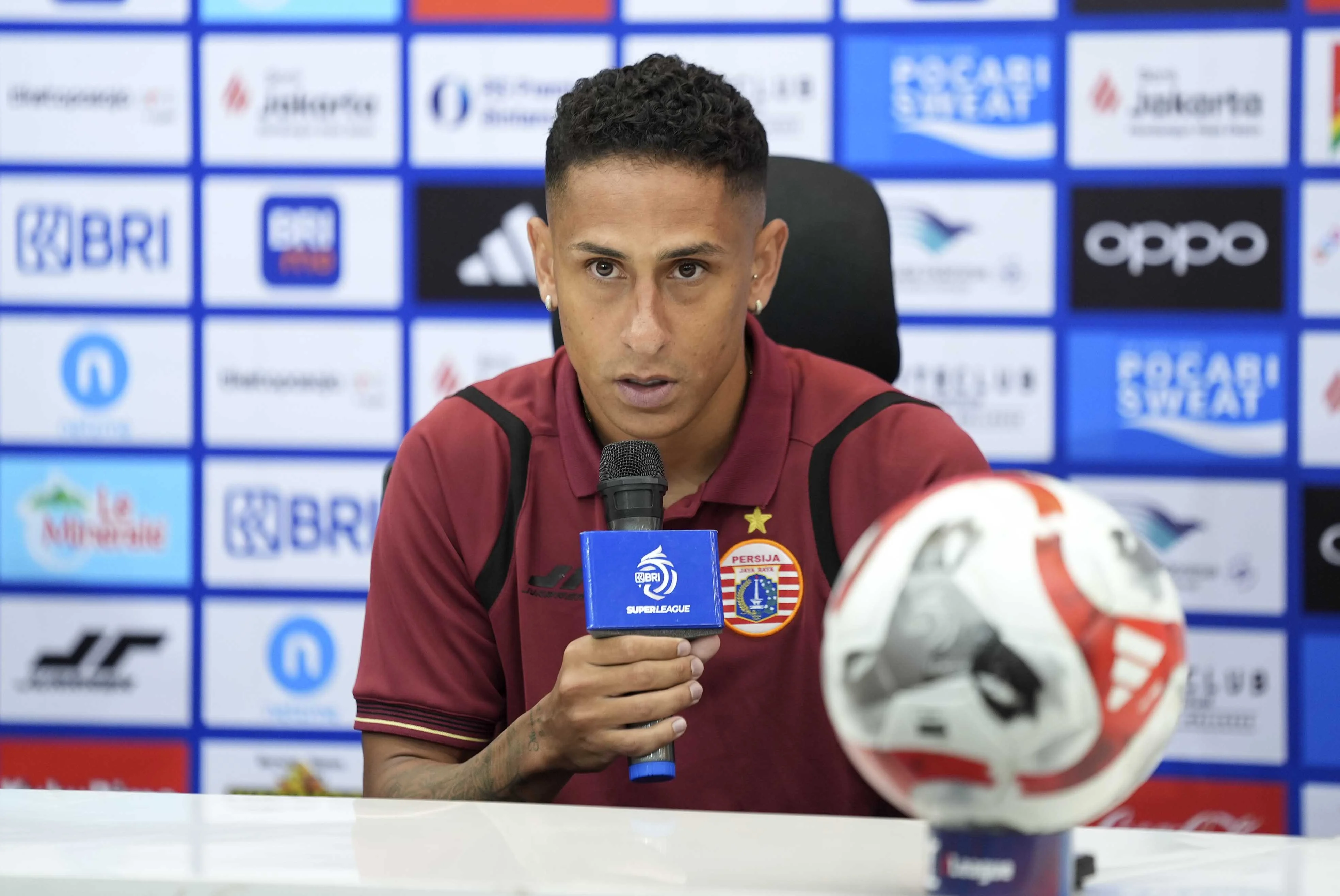 BRUNO TUBARAO PERCAYA DIRI HADAPI BALI UNITED
