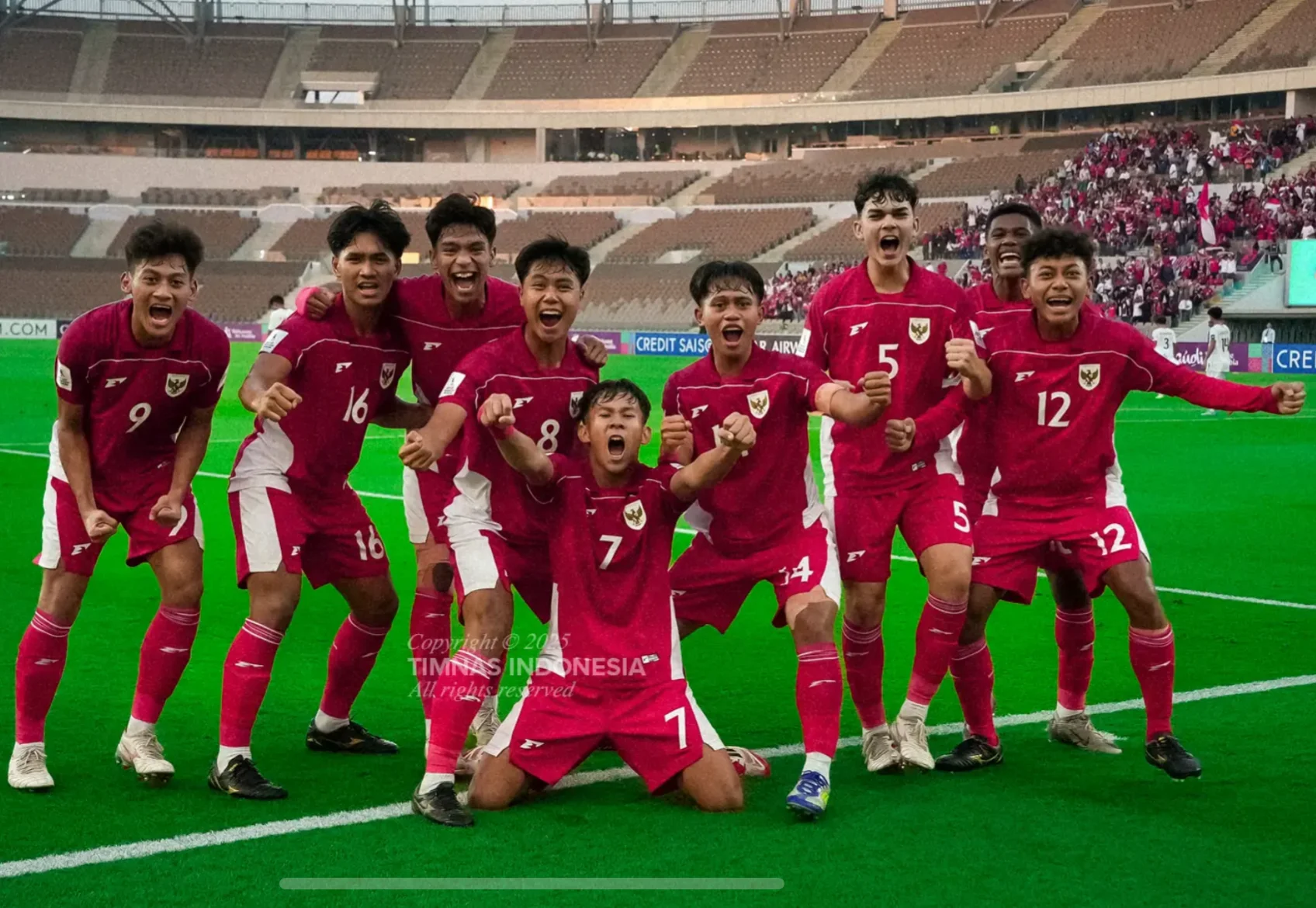 ENAM PEMAIN PERSIJA BAWA INDONESIA KE PENTAS PIALA DUNIA U-17